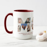 Mom Photo Collage Cutout Mother's Day Birthday Mug<br><div class="desc">Celebrate the special moments with your mother with this Mom Photo Collage design. This customizable design is perfect for creating a personalized and heartfelt gift for Mother's Day and Birthday celebration. Craft a beautiful collage with the word MOM, featuring cherished moments, creating a visual journey of the precious memories you've...</div>