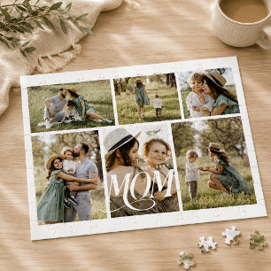 Mom Photo Collage Jigsaw Puzzle