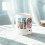 Mom Photo Collage Mug for Mother's day<br><div class="desc">This is a MOM photo collage mug with 3 photos. This is the perfect gift for mom for mother's day,  her birthday or Christmas.</div>