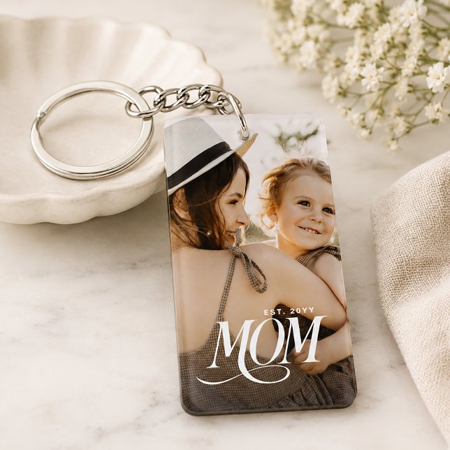 Mom Photo Keychain (Creator Uploaded)