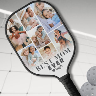 Mom Photo Mother Pickleball Paddle