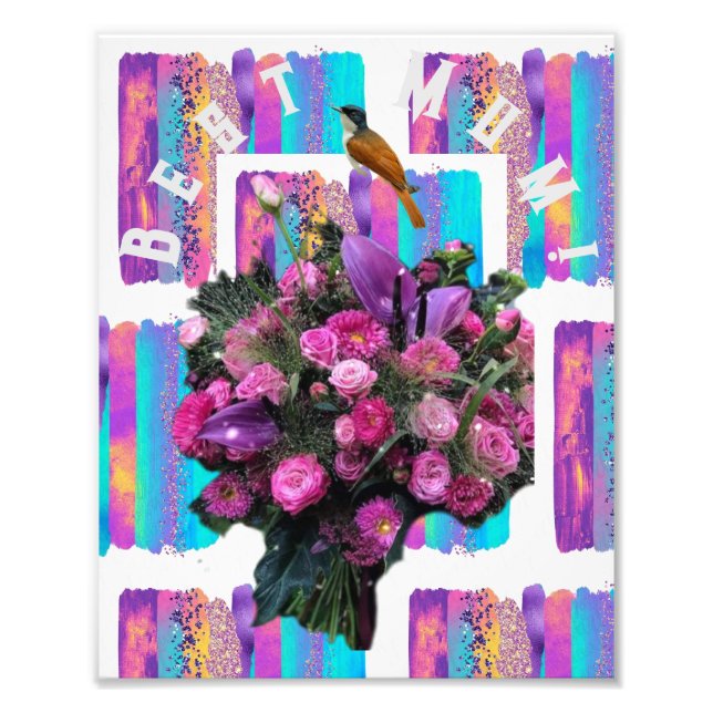 Mom! Photo Print (Front)