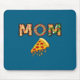 Mom Pizza Birthday Party Squad Mouse Pad