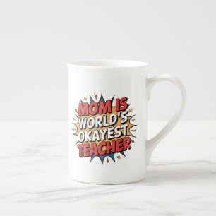 Mom Power Bone China Mug