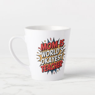 Mom Power Latte Mug