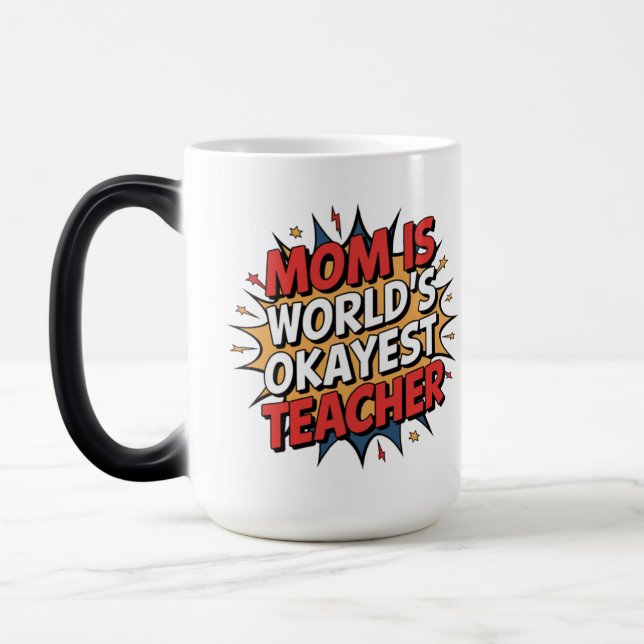 Mom Power Magic Mug (Left)