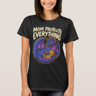 Mom Protects Everything Fantasy Art T-Shirt