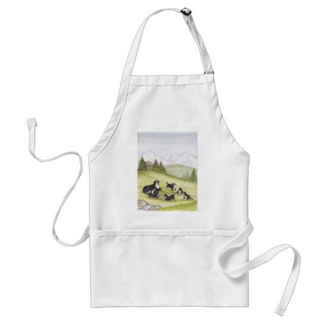 Mom & Pups Standard Apron (Front)
