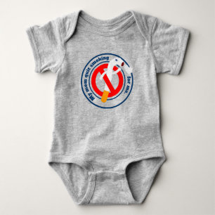 Mom quit smoking for me baby bodysuit