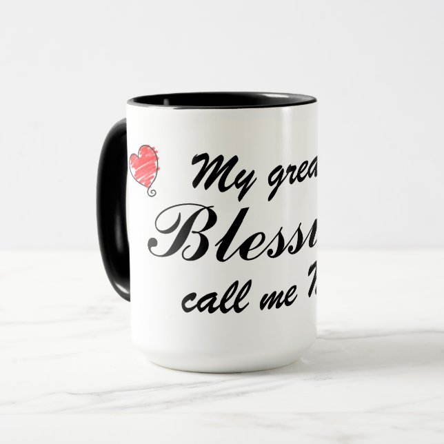 Mom Quote Mug (Front Left)