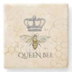 Mom Quote Queen Bee Monogram