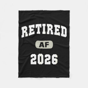 Mom Retired Af 2026 Mother Cruise Mom Trip Keepsak Fleece Blanket