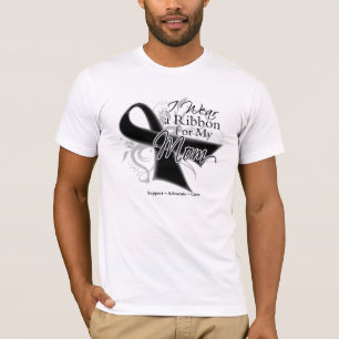 Mom Ribbon - Melanoma Skin Cancer T-Shirt