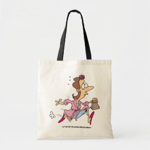 Mom Running Tote Bag
