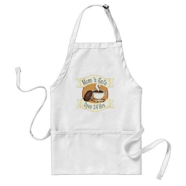 Mom´s Café Standard Apron (Front)