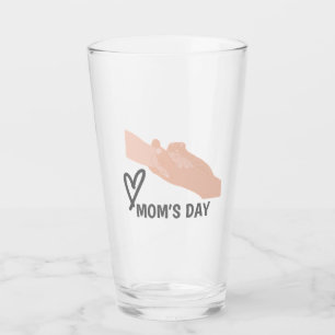 Mom’s day glass