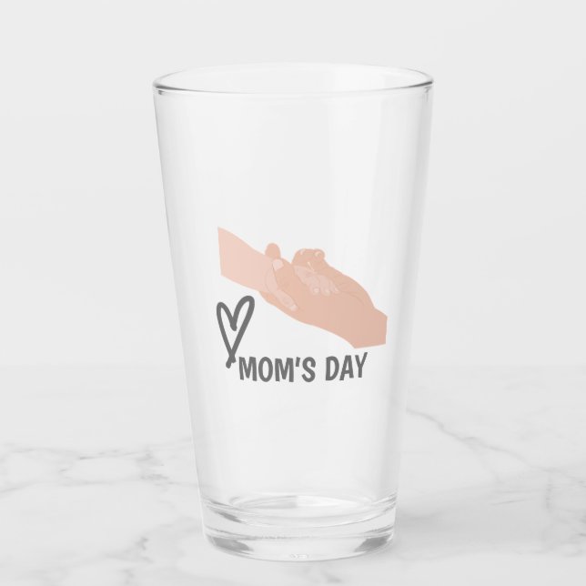 Mom’s day  glass (Front)