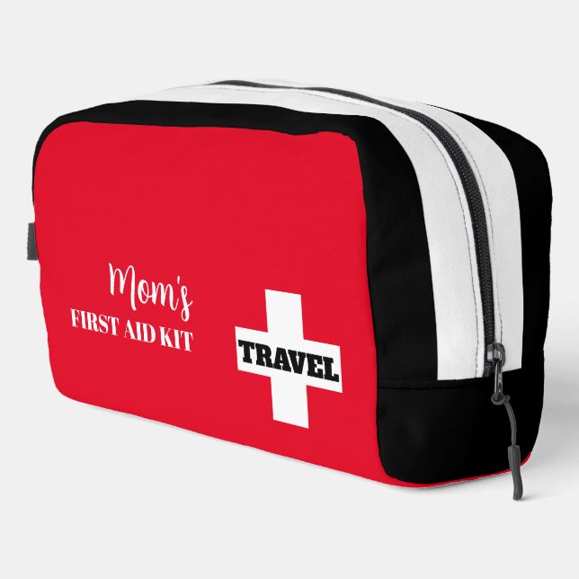 Mom’s First Aid Travel  Dopp Kit (Right Corner)