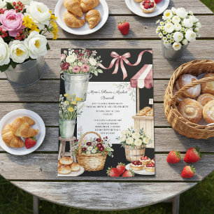 Mom’s Flower Market Brunch Mother's Day Invitation