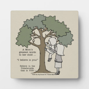 Mom’s Greatest Words Plaque