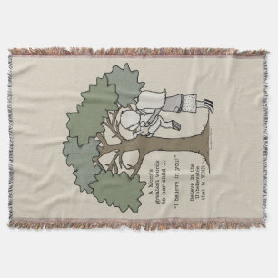 Mom’s Greatest Words Throw Blanket