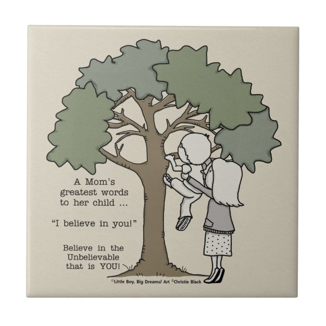 Mom’s Greatest Words Tile (Front)