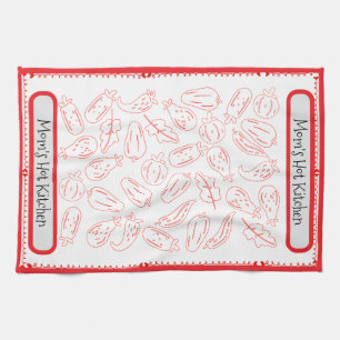 "Mom’s Hot Kitchen" Mother’s Day Gift Kitchen Towel