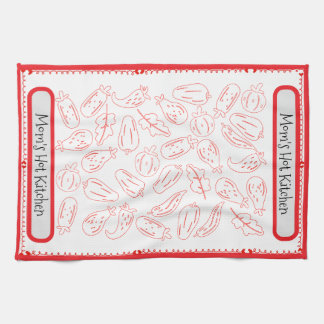 "Mom’s Hot Kitchen" Mother’s Day Gift Kitchen Towel