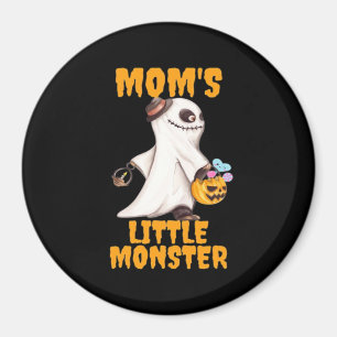 Mom’s Little Boo Monster Funny Graphic Magnet