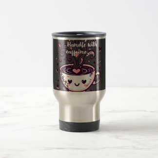"Mom’s Mug – Handle with caffeine."