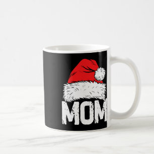 Mom Santa Christmas Family Matching Pajamas Mama X Coffee Mug