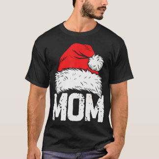 Mom Santa Christmas Family Matching s Mama Xmas M T-Shirt