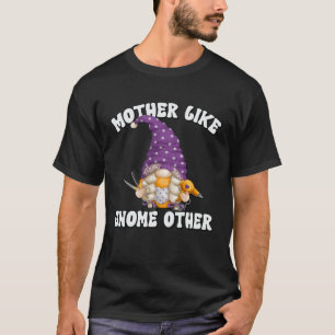 Mom Saying For Hairdresser Purple Hairstylist Gnom T-Shirt