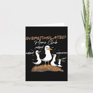 Mom Seagull Funny Mama Seagulls Mothers Day Humour Card