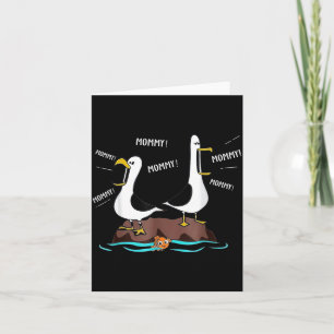 Mom Seagull Funny Mommy Seagulls Mothers Day Humou Card