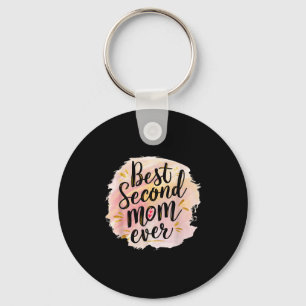 Mom second mom ever mother's day keychain