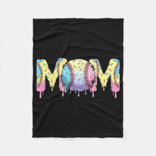 Mom Sell Drip Ice Cream With Sprinkles  Fleece Blanket