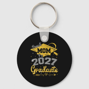 Mom Senior 2027 Proud Mom Of A Cl Of 2027 Graduate Keychain