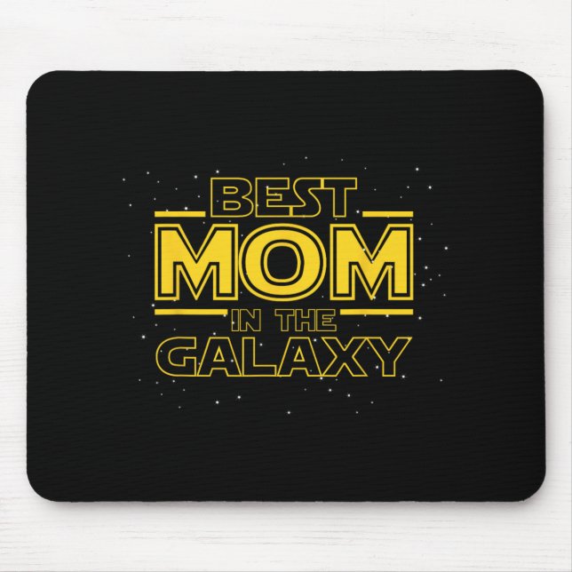 Mom Shirt Gift For New Mom, Mom In The Galaxy  Mouse Pad (Front)