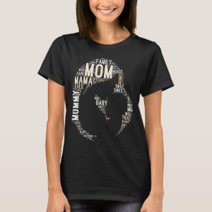 Mom Silhouette  T-Shirt