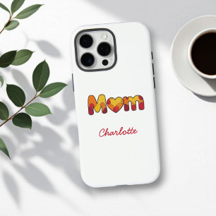 Mom   Simple Gift For Mom   Cute Mother's Day iPhone 16 Pro Max Case