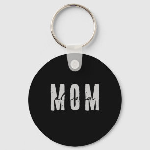 Mom Since 20xx Modern Simple Preppy  Keychain