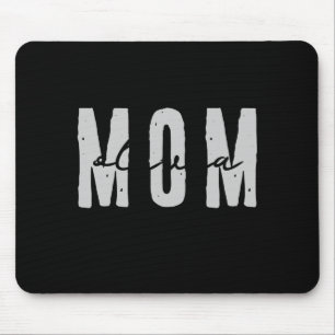 Mom Since 20xx Modern Simple Preppy  Mouse Pad