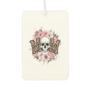 Mom Skull Mama Leopard Skull Air Freshener