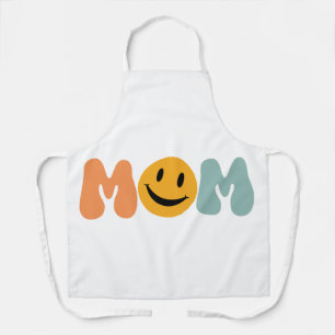 Mom Smile Face Apron
