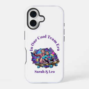  Mom Son Skate iPhone 12 Mini Glossy Case