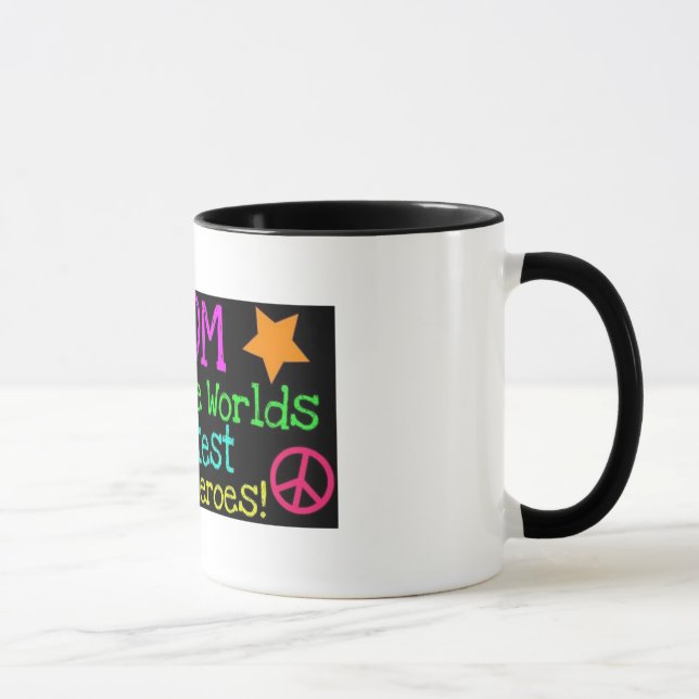 mom super hero mug (Right)