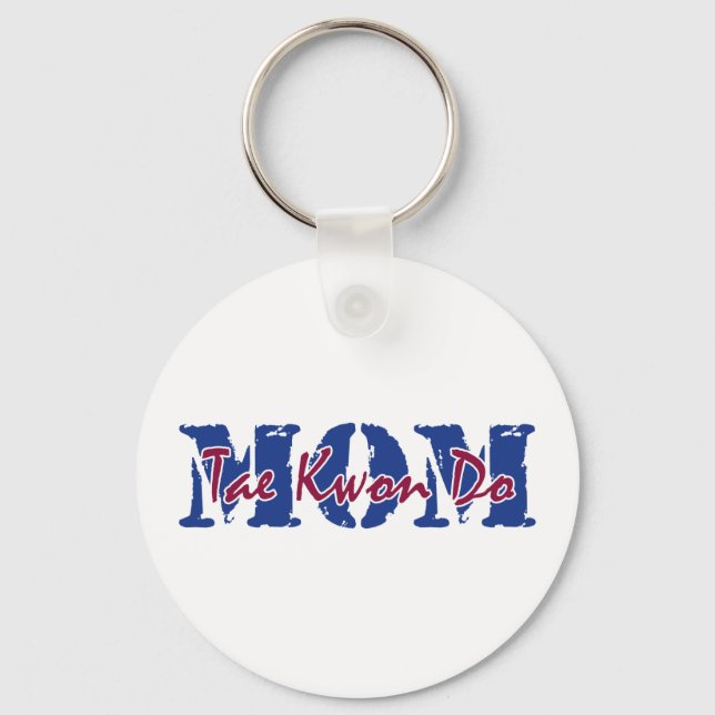 MOM Tae Kwon Do Keychain (Front)
