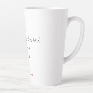 Mom Tall Coffee Mug, Mom's Mug, Gift for Mom,  Latte Mug