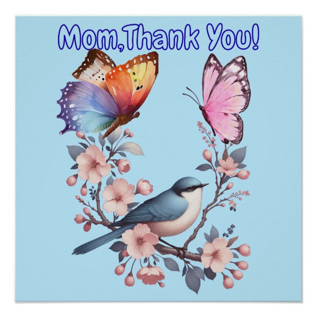 Mom, Thank You! Poster (Front)